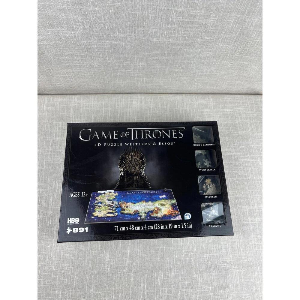 Game of Thrones 4D Puzzle Westeros & Essos